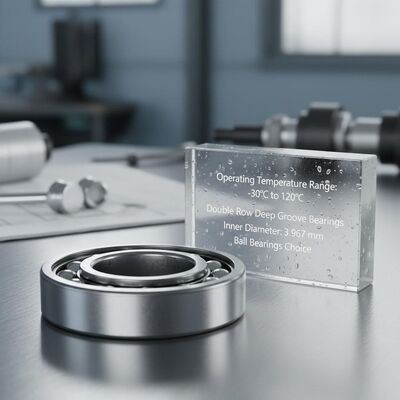 Operating Temperature Range Minus 30 Celsius To 120 Celsius Double Row Deep Groove Ball Bearings Inner Diameter 3.967 Mm Ball Bearings Choice