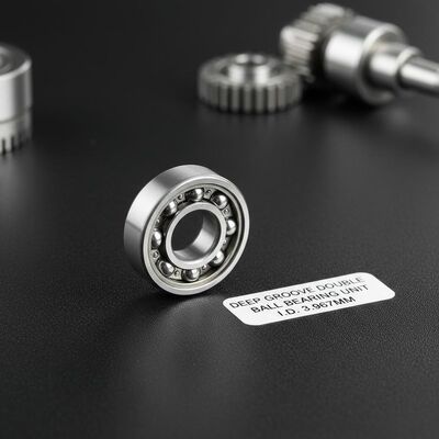 Deep Groove Double Row Ball Bearing Unit Featuring Inner Diameter 3.967 Mm Ideal for Precision Mechanical Equipment