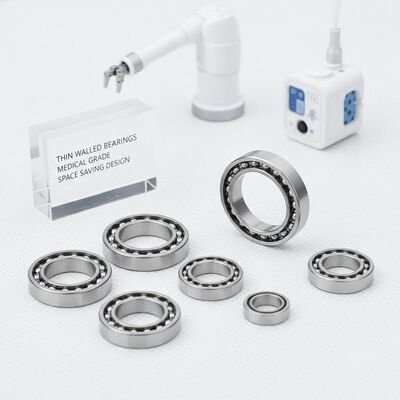 Thin Walled Bearings Thin Cross Section Bearings Designed to Support Medical Devices Delivering and Space Saving Features