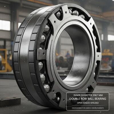 Inner Diameter 3967 Mm Double Row Ball Bearing Open Sealed Shielded Engineered to Provide Operation in Harsh Environments