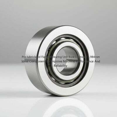 Pre-lubricated Flanged Bearing Unit Bore Diameter 1.984mm Ideal Component To Improve Machine Performance And Reliability