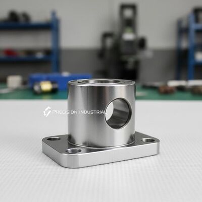 8mm Inner Diameter Flanged Pillow Block Bearing Chrome Steel Material Perfect Choice for Precision Industrial Components