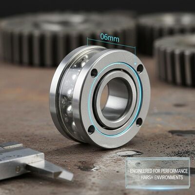 Flange Width 06mm Miniature Flange Ball Bearing Flanged Bearing Housing Engineered for Performance in Harsh Environments