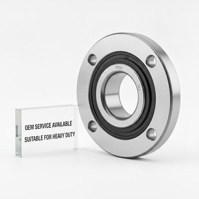 Flanged Mountingtype Flange Bearing Featuring ZZ 2RS OPEN Seals Type and Oem Service Avilable Suitable for Heavy Duty