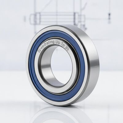 Speedrating Up To 30 Single Row Angular Contact Bearing Assembly With Open Shielded Sealed Sealingtype For Performance
