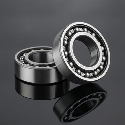 Radial And Axial Load Double Row Deep Groove Ball Bearings with Pressed Steel Cage Material Operating Temperature Range Minus 30 Celsius to Plus 120 Celsius